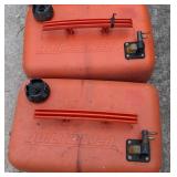 Quicksilver Boat Gas Tanks W Gauge 6.6 Gallon