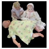 (3) Estate Baby Dolls