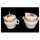 Triumph American Limoges 22k Cream & Sugar