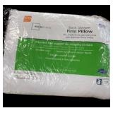 S/Q Twin Pack Firm Pillows