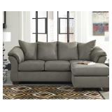 Ashley 7500518 Darcy Cobblestone Sofa Chaise