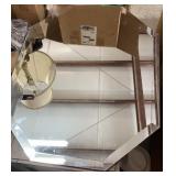 25.5 x 33 inch Octagonal Mirror