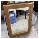 21 x 31 inch Gold Frame Mirror