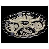 Etched Serving Dish