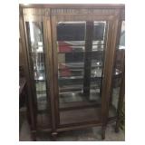 Estate Glass Curio Cabinet