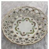 Beautiful Dresden 10 inch Bowl