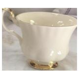 (2) PCS Royal Albert Saucer And Coffee Cup