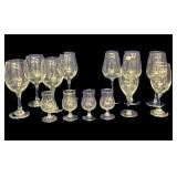 (3) Cases Over 100 Pc Estate Crystal Stemware