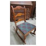 Solid Cherry Rocking Chair