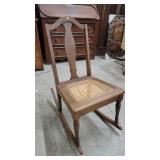 Smaller Cane Bottom Rocker