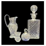 High Quality 5 pc Lead Crystal Glassware