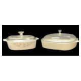 (2) Casserole Dishes