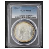 1904 New Orleans MS64 Morgan Silver Dollar