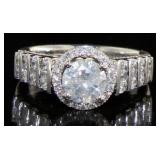 14kt Gold 1.71 ct Round Brilliant Diamond Ring