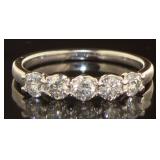 14kt Gold Brilliant 1.00 ct Diamond Wedding Band