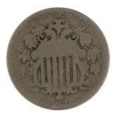 1867 Shield Nickel *Better