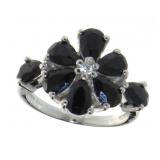 Natural 4.33 ct Sapphire & Diamond Ring