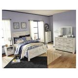 Queen - Ashley B331 Wellaby Whitewash 5 pc Bedroom