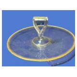 Gold Rim Tidbit Dish