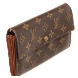 Louis Vuitton Sarah 6 Card Monogram Wallet