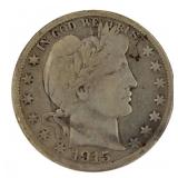 1915-P Barber Silver Half Dollar *Key Date