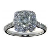 14kt Gold 1.80 ct Round Brilliant Diamond Ring