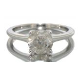 14kt Gold 1.62 ct Round Diamond Solitaire Ring