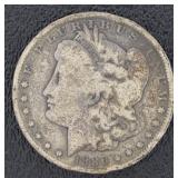 1886 New Orleans Morgan Silver Dollar