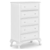 Elements JS700 White Youth Highboy Chest