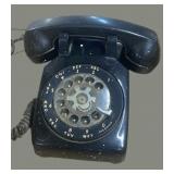 Black Rotary Dial Phone