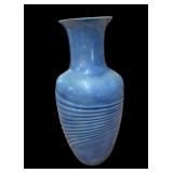 16" Blue Vase