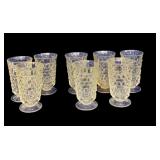 (8) Fostoria Glasses