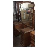 Estate Water Falls Dresser And Mirror