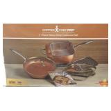 Copper Chef Pro 7 Piece Heavy Duty Cookware Set