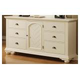 Elements Brooke White Dresser Base