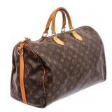 Louis Vuitton Speedy 40 cm Bandouliere Handbag