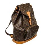 Louis Vuitton Montsouris GM Monogram Backback