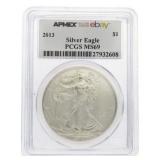 2013 MS69 American Eagle Silver Dollar