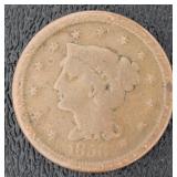 1856 Liberty Copper Large Cent