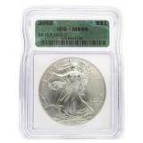 2002 MS69 American Eagle Silver Dollar