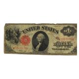 Series 1917 Large Red Seal Large US Legal Tender