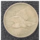 1857 Flying Eagle Copper Cent *High Grade