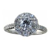 14kt Gold 1.63 ct Round Brilliant Diamond Ring