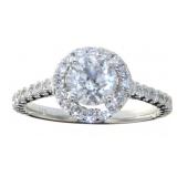 14kt Gold 1.48 ct  Round Brilliant Diamond Ring