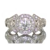 14kt Gold 1.41 ct Round Brilliant Diamond Ring