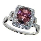 14kt Gold 2.60 ct Tourmaline & Diamond Ring