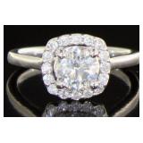 14kt Gold 1.25 ct Round Brilliant Diamond Ring