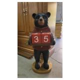 Large Christmas Countdown Bear