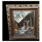 Antique Framed Print 25.5 x 29