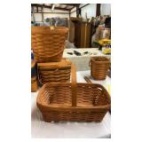 6 x 15.5 Longaberger Handwoven Basket